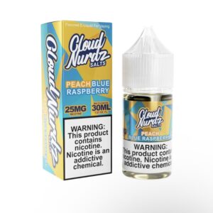 Cloud Nurdz Salt - Peach Blue Razz Iced (30ml)