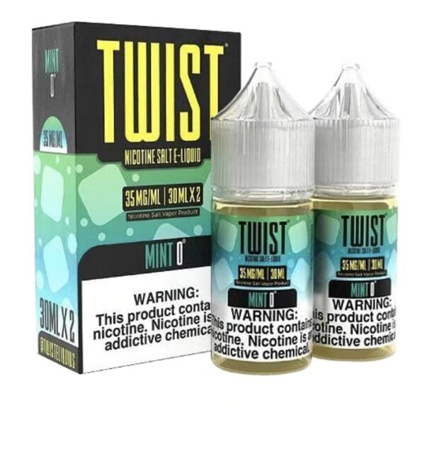 Twist E-Liquid - Mint 0° (Arctic Cool Mint) 60ml
