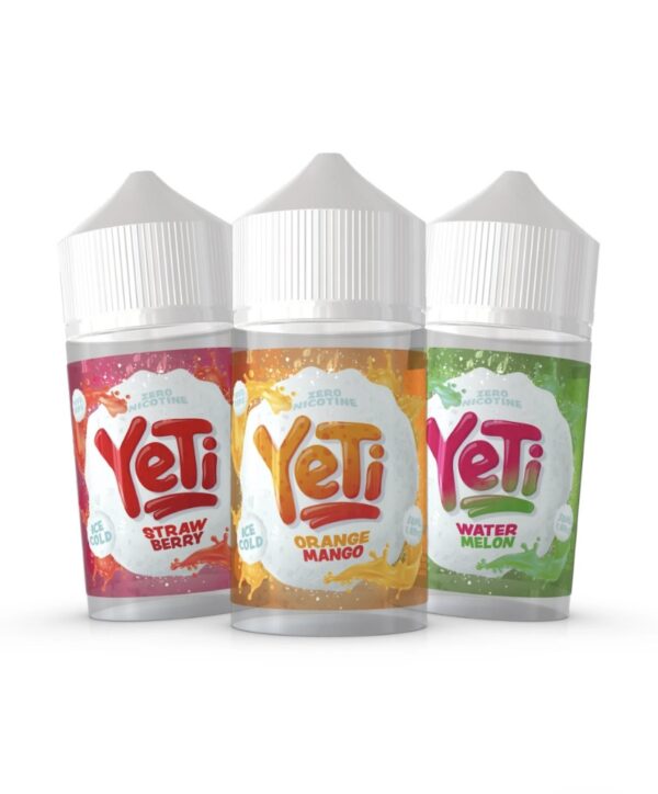 YETI 50ML SHORT FILL E-LIQUID