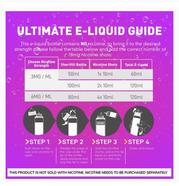 Fantasi Ice E-Liquid(70/30)100ml  0 Nicotine - Image 13