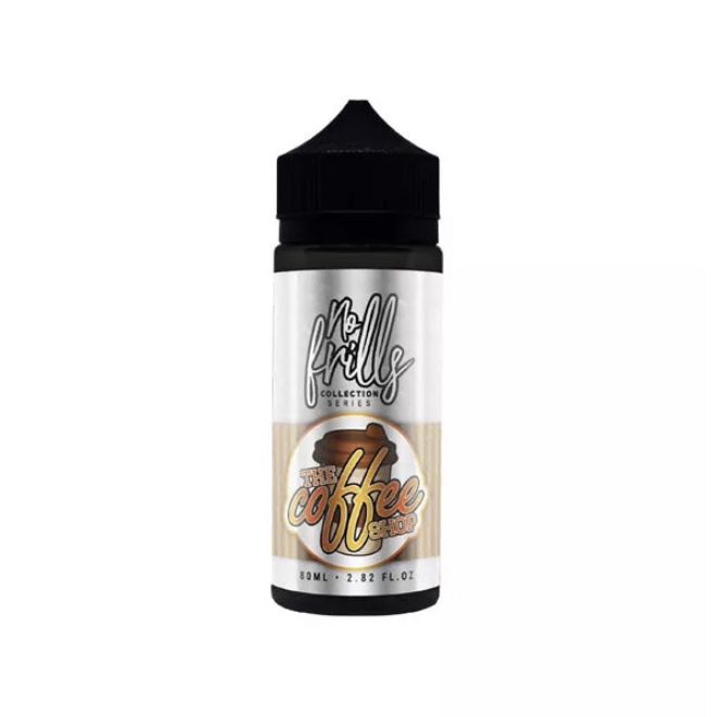 No Frills Collection Coffee Shop 80ml Shortfill 0mg (80VG/20PG)