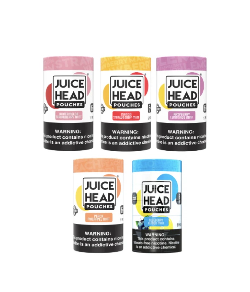JUICE HEAD ZTN POUCHES 5 PACK