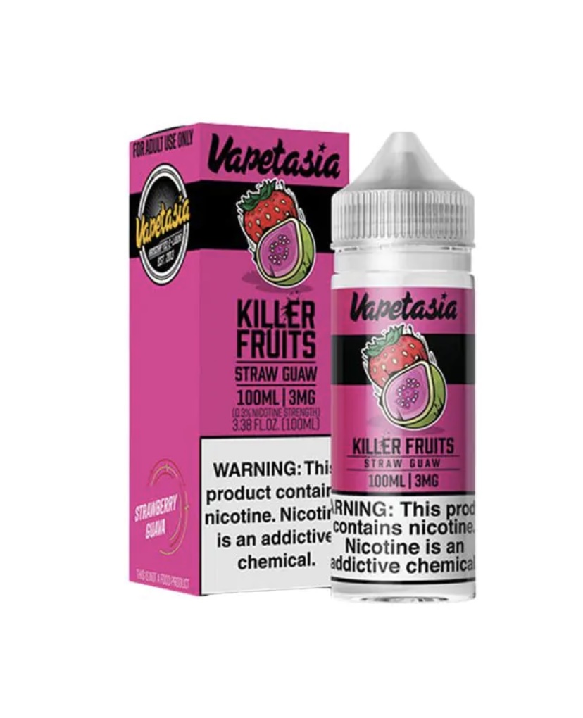 KILLER FRUITS STRAW GUAW VAPETASIA TFN E-JUICE 100ML