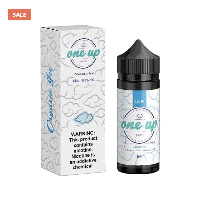 MENTHOL WATERMELON GUAVA PEACH Orgasm Ice by One Up Vapor Original 100ml