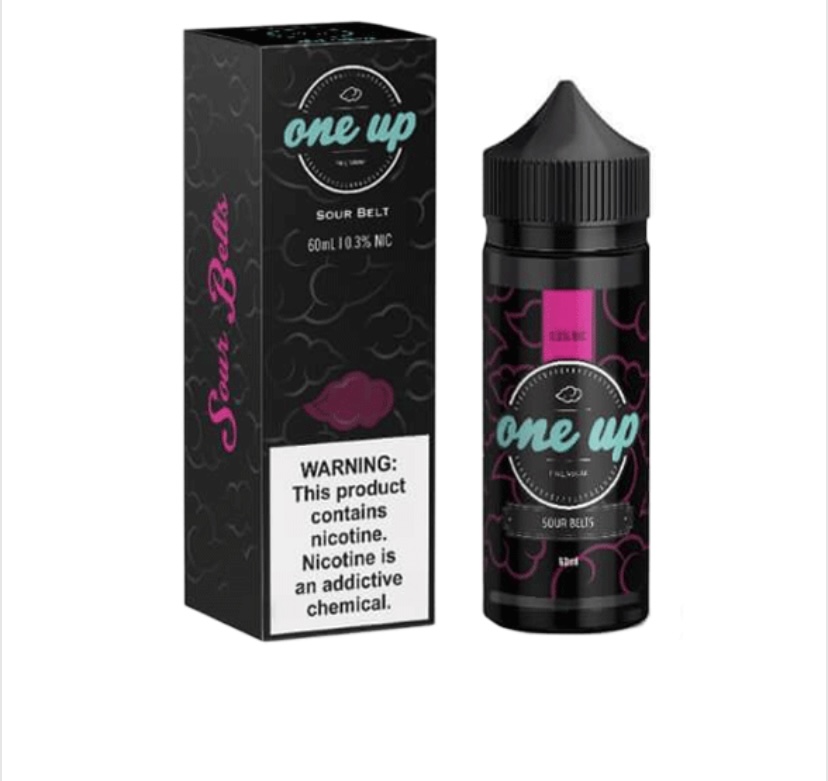 GREEN APPLE STRAWBERRY CANDY Sour Belts by One Up Vapor Original 100ml