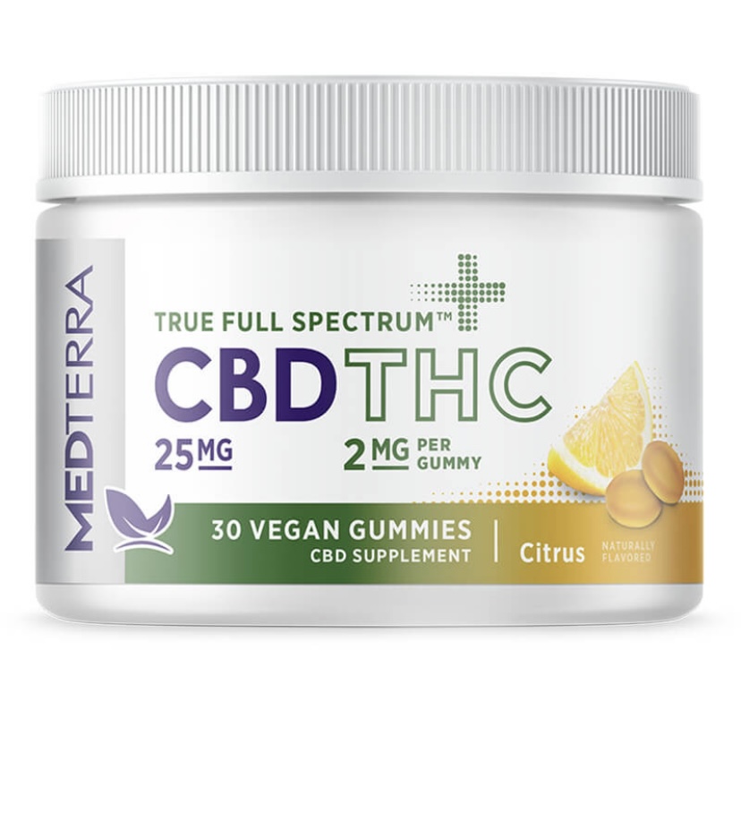 TRUE FULL SPECTRUM CBD + THC GUMMIES – CITRUS – MEDTERRA