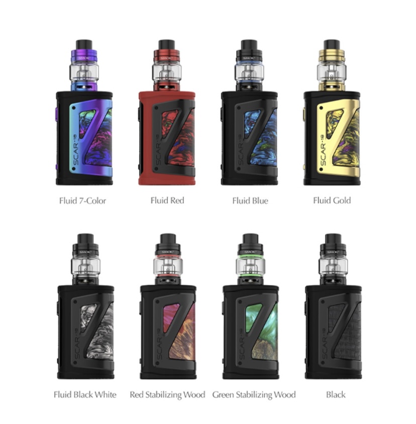 SMOK Scar 18 Kit 230w (TFV9 Tank Edition)