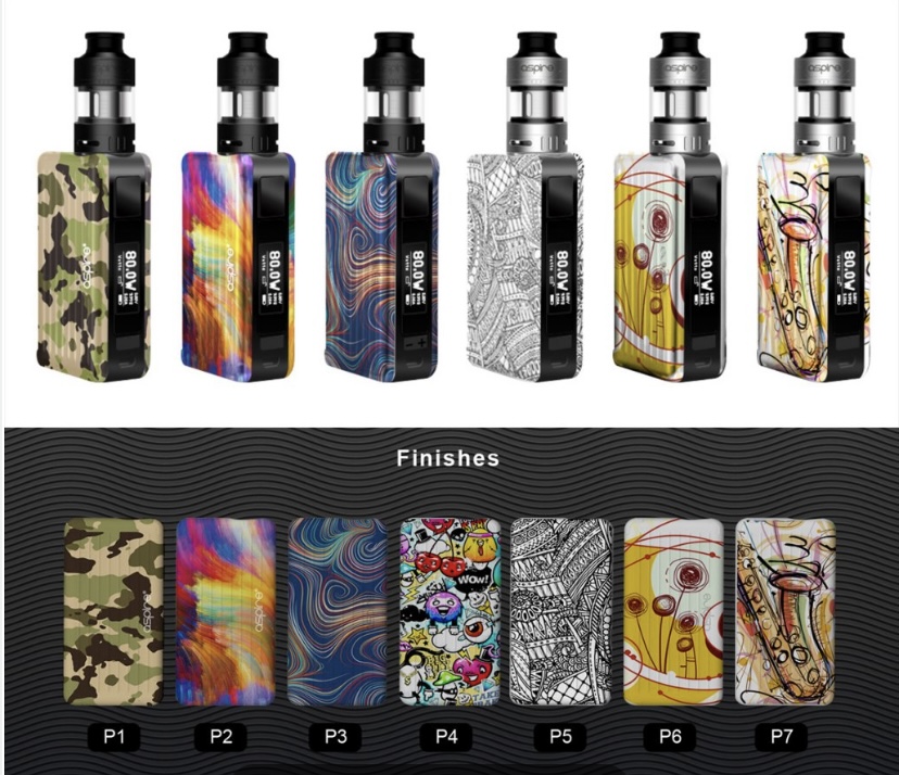 Aspire Puxos 80/100W TC Kit with Cleito Pro - Image 3