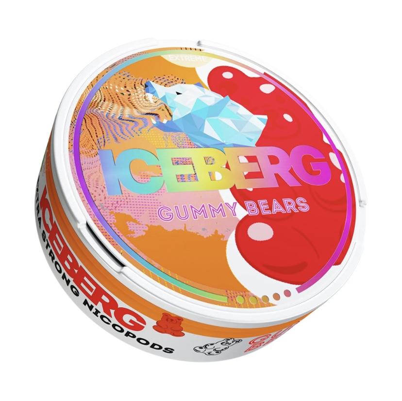 Gummy Bears Nicotine Pouches by Iceberg