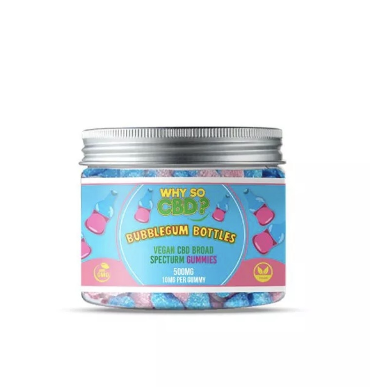 Why So CBD? Bubblegum Bottles 500mg