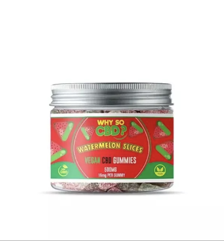 Why So CBD? Watermelon Slices Gummies 500mg