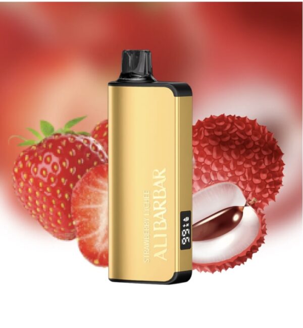 ALIBARBAR INGOT STRAWBERRY LYCHEE 9000 PUFFS