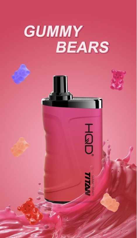 HQD TITAN GUMMY BEARS 7000 PUFFS