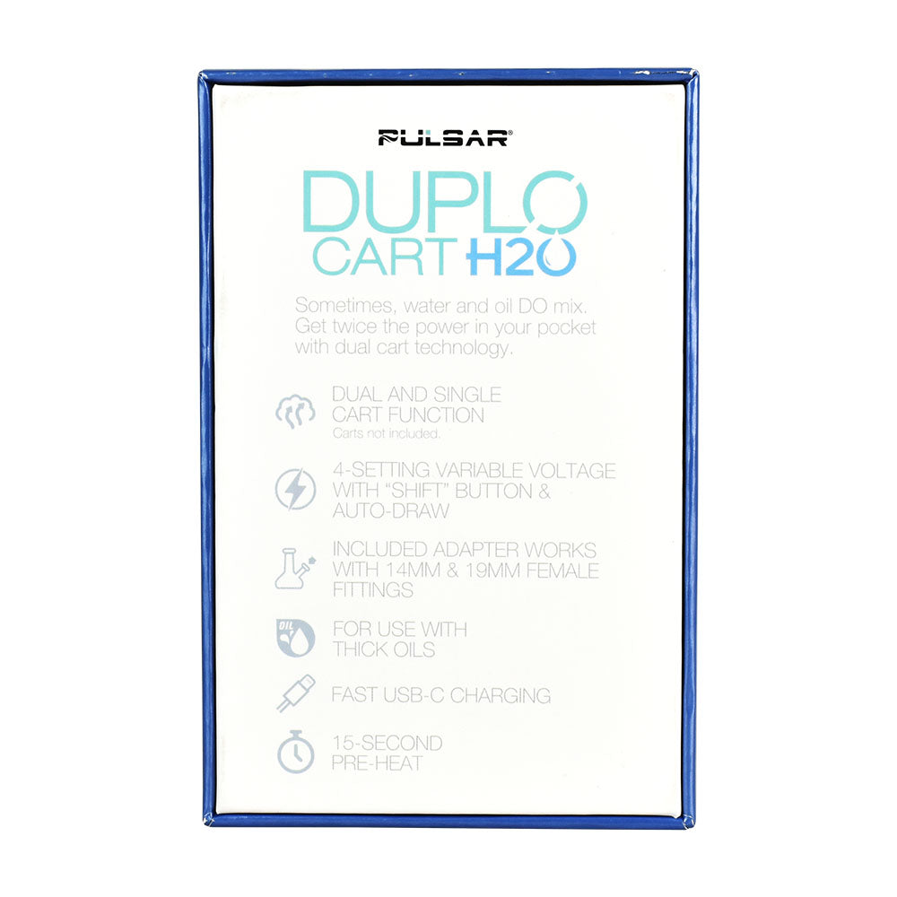 Pulsar DuploCart H2O Thick Oil Vaporizer w/ Water Pipe Adapter - Image 12