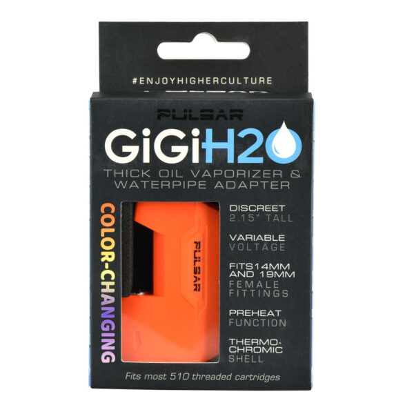 Pulsar GiGi H2O 510 Battery w/ Water Pipe Adapter - Image 9