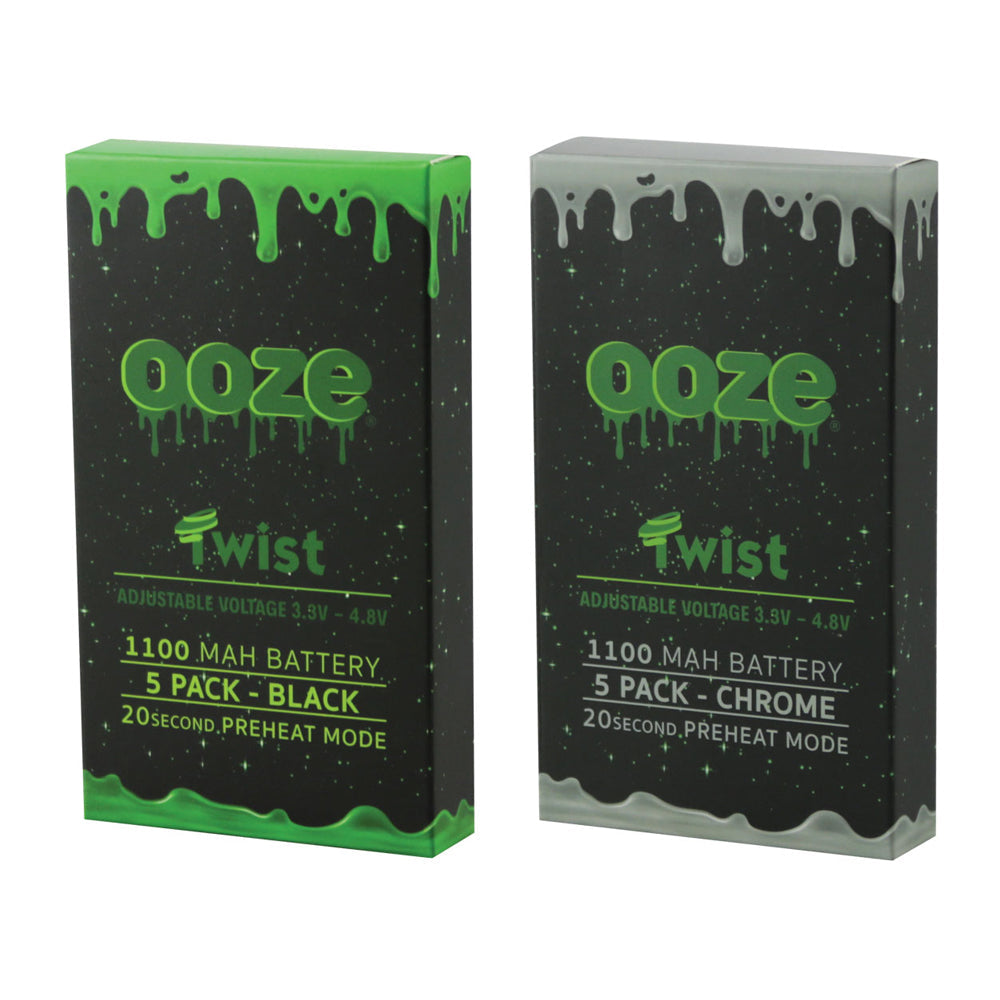 5PK – Ooze Adjustable Twist Batteries – 5″ / 1100mAh - Image 7