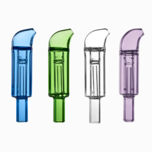 POTV Glass Curved Mini Bubbler
